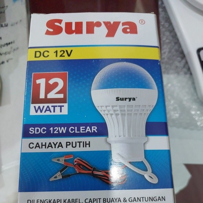 lampu surya 12vol.12wat DC