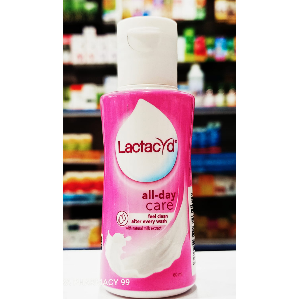 Lactacyd Feminine Hygiene All-Day Care 60 ml - Membersihkan Area Kewanitaan Melindungi gatal dan iritasi