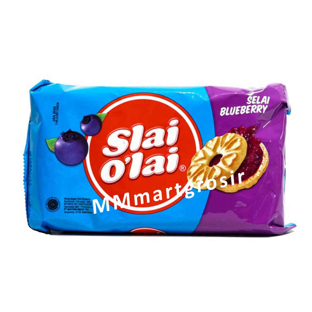 MAYORA BISKUIT/ SELAI BLUEBERRY/ SELAI OLAI/ 192gr