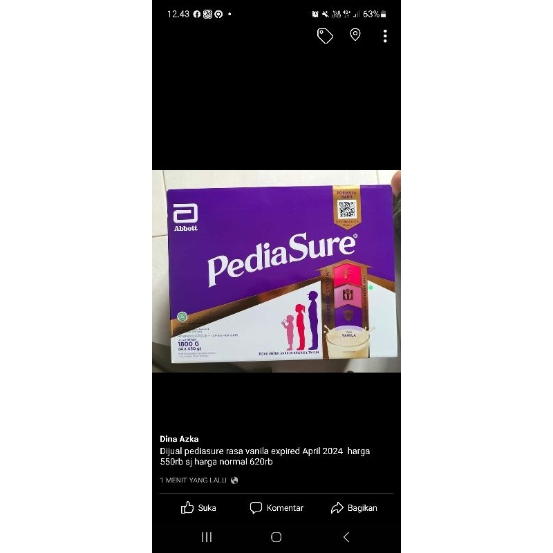 

susu pediasure