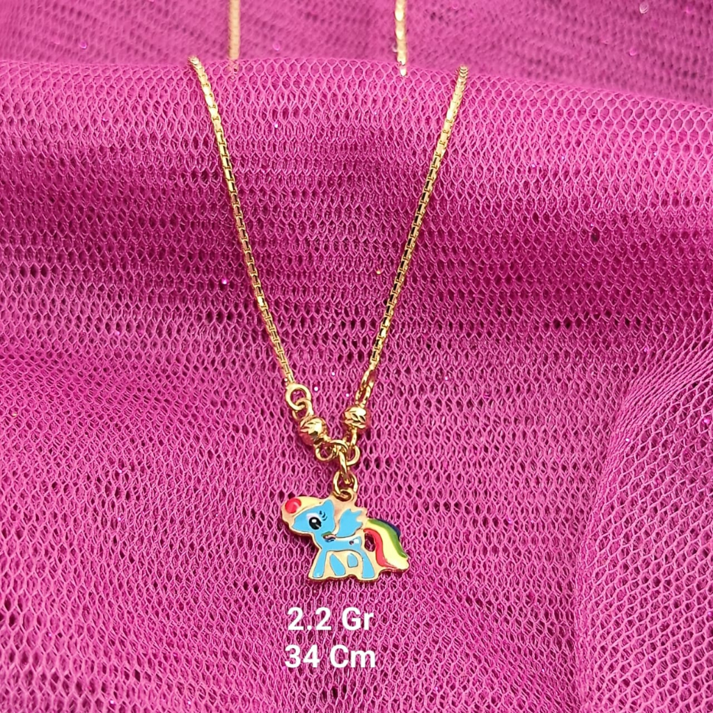 Kalung Anak Emas 8K- 2.2 Gr Kadar 375 - 990