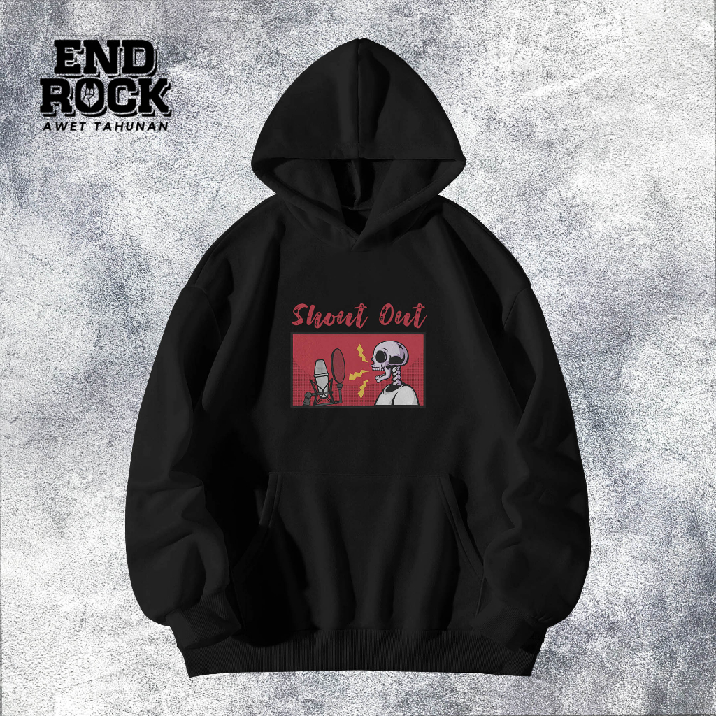 Hoodie Original Endrock Tema Shout Out DTFS156