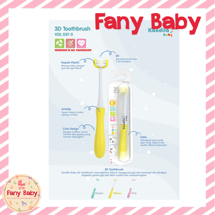 KANDILA BABY 3D TOOTHBRUSH / KDL 037-5