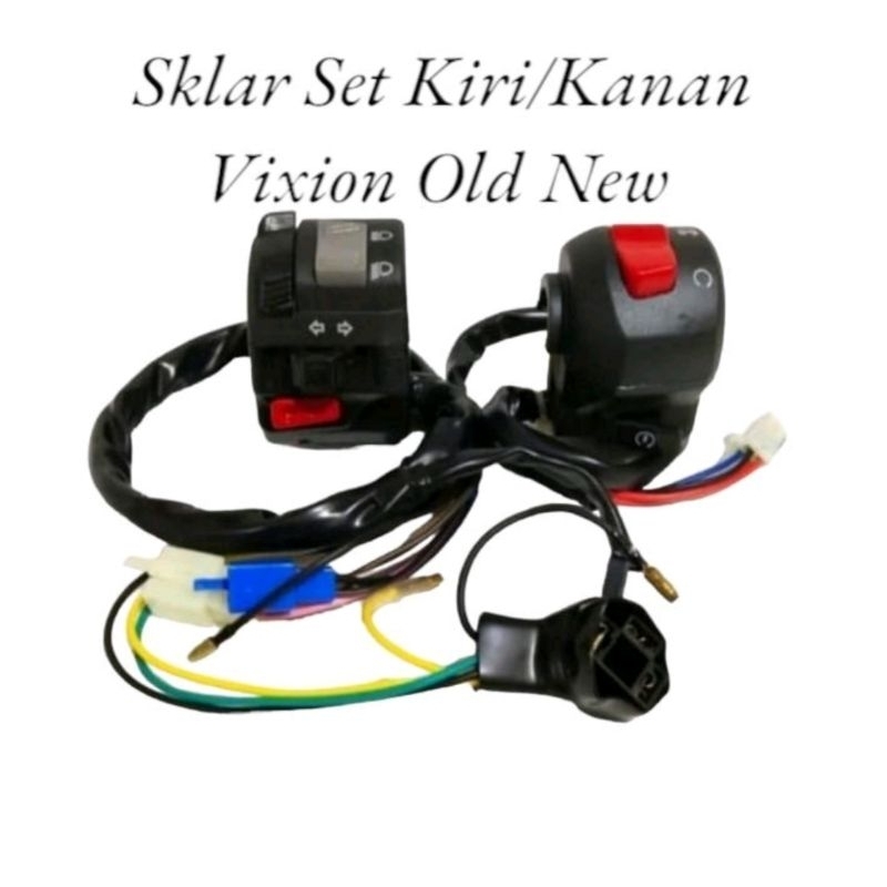 Sklar Set Kiri Kanan PNP Motor Vixion Old/Vixion New/RX king Old New/Scorpio Pnp