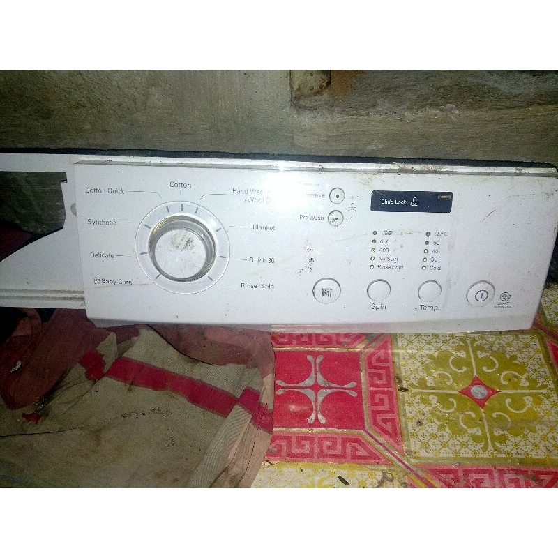 modul mesin cuci lg 7kg