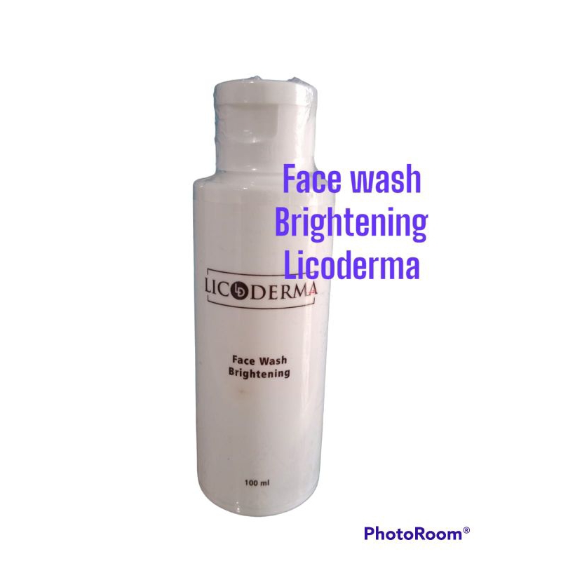 FACE WASH BRIGHTENING LICODERMA