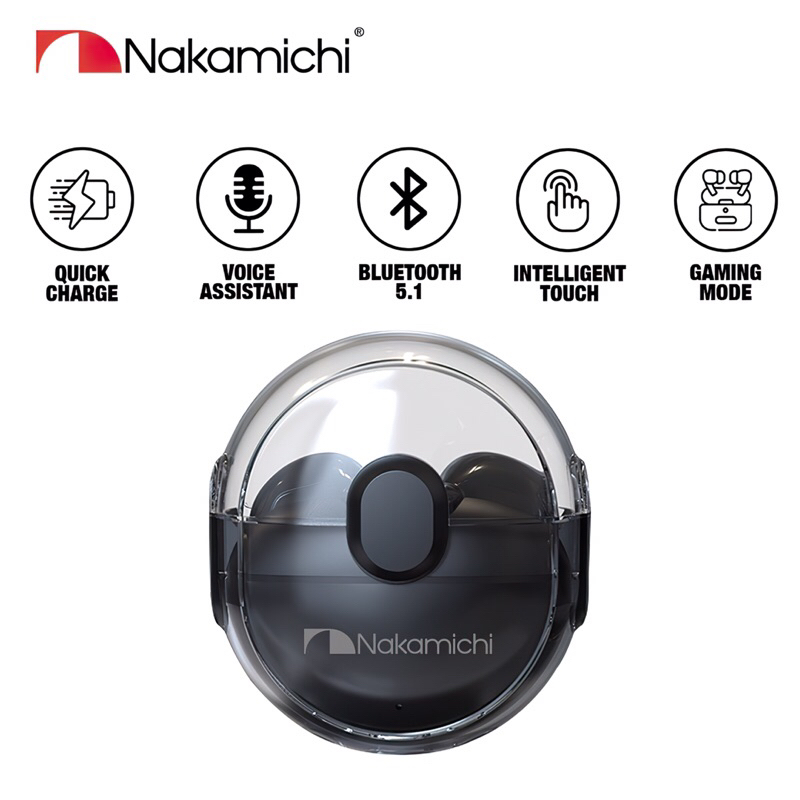 [SPECIAL] Nakamichi TWS1XS True Wireless Earbuds Bluetooth Earphone TWS HD HIFI
