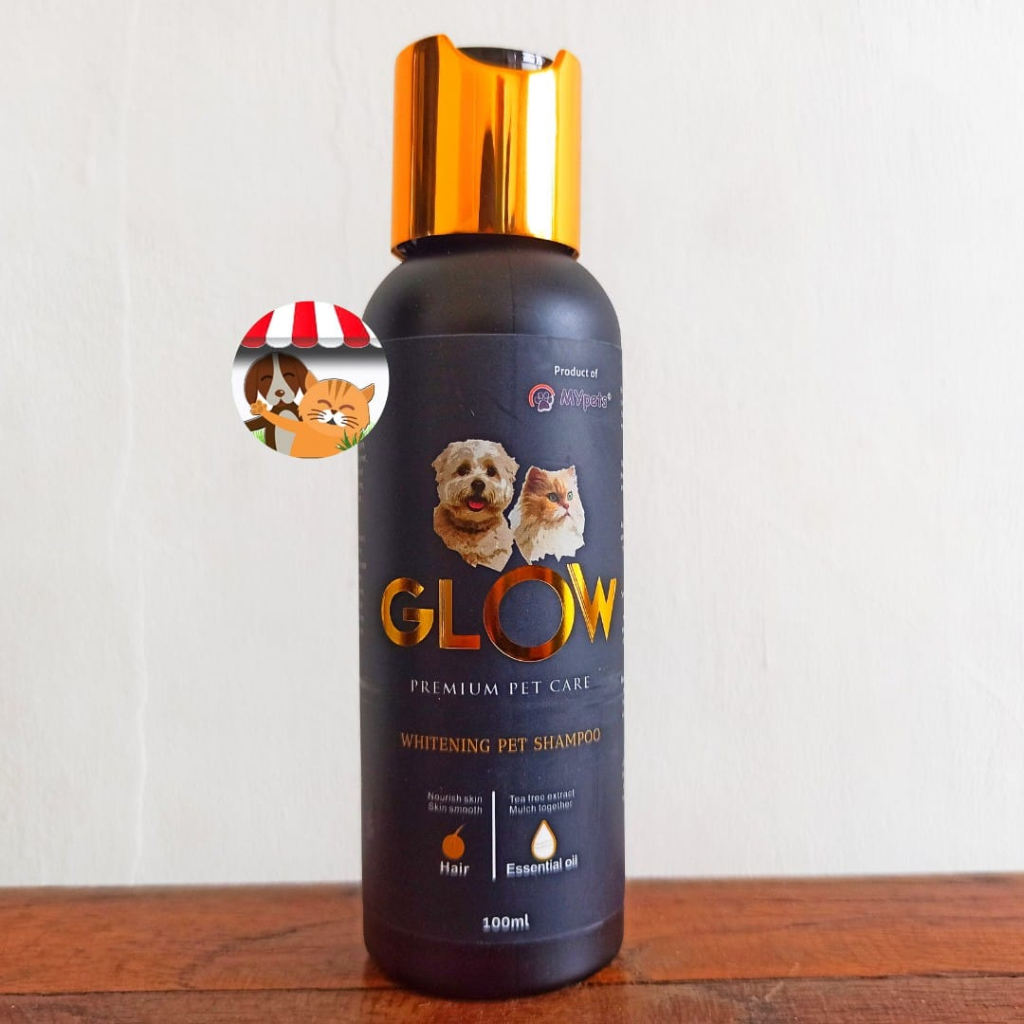 Glow Shampoo Premium Pet Care 100ml - Shampo Hewan Anjing Kucing Sampo