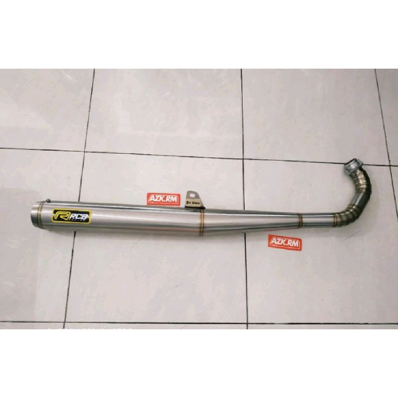 Knalpot yamaha rx king standar racing rcb