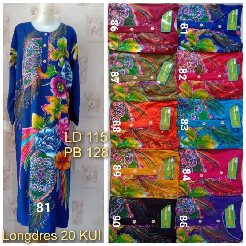 Longdres Kencana Ungu Label Hijau / KUI Longdres 19 / KUI Longdres 20