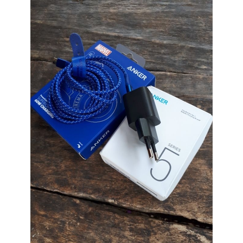 Charger Kabel Type C to C PD 30W ANKER