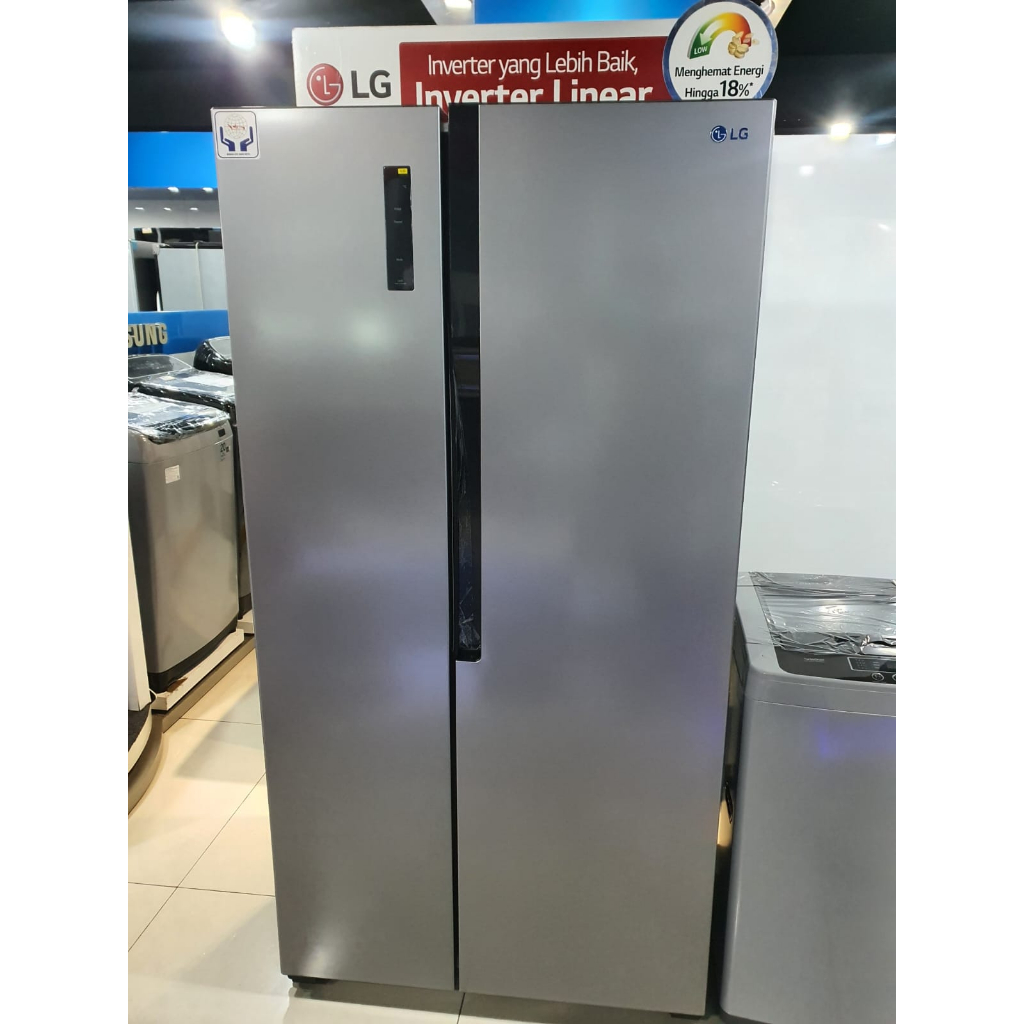 LG KULKAS SIDE BY SIDE GC-FB507PQAM