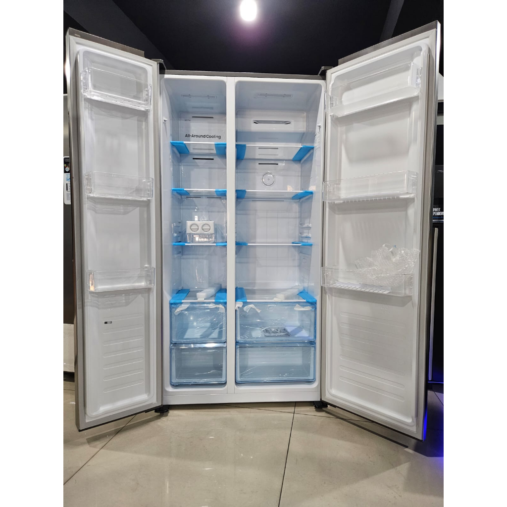 SAMSUNG KULKAS SIDE BY SIDE INVERTER RS52B3000M9