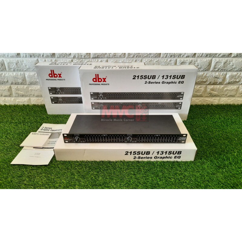 EQUALIZER DBX 215 SUB NEW