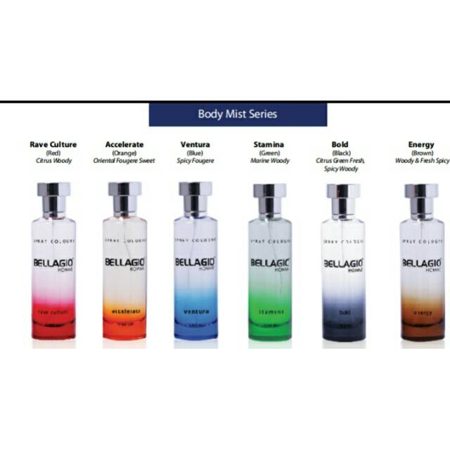Bellagio Body Mist 100 ml / Parfum Bellagio murah / Parfum Bellagio Ori / Bellagio Body Mist