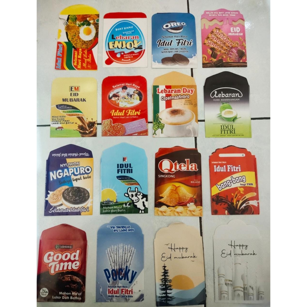

Amplop Lebaran Seri snack Size Medium