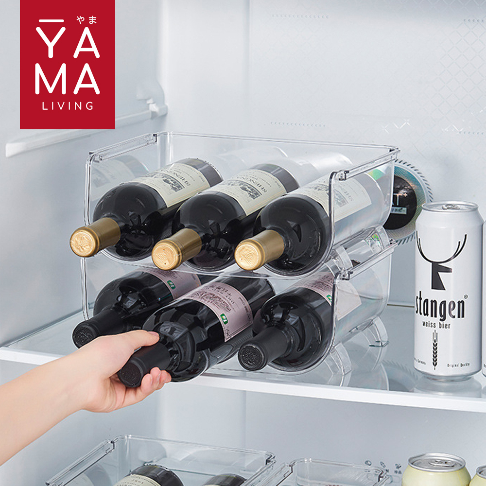 YAMA HIGA Bottle Organizer Storage Rak Tempat Tumblr Penyimpanan Botol Minum Akrilik Kotak Transparan