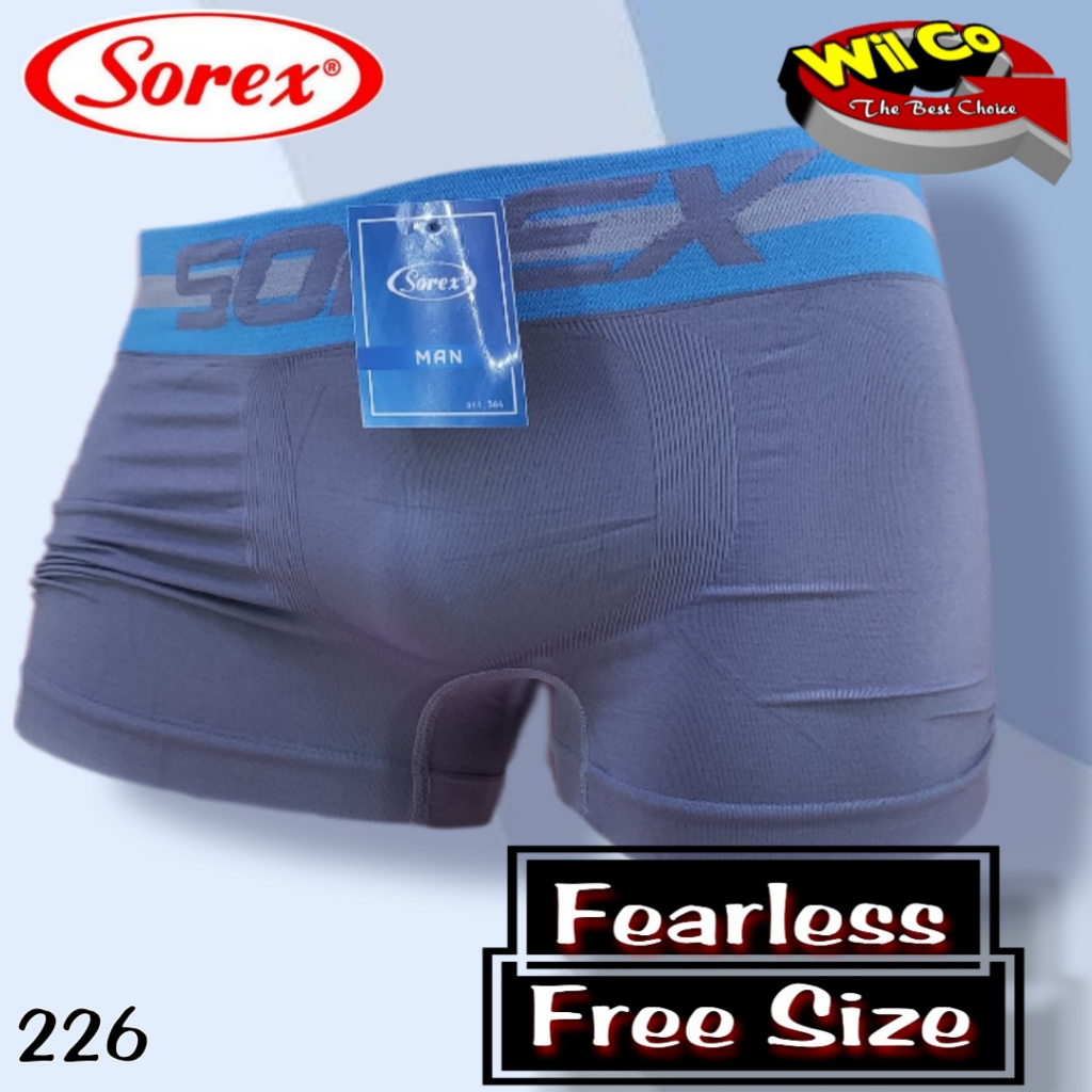 K226 - [Harga Per 1 Potong] CELANA DALAM BOXER PRIA SOREX PREMIUM IMPORT ALL SIZE