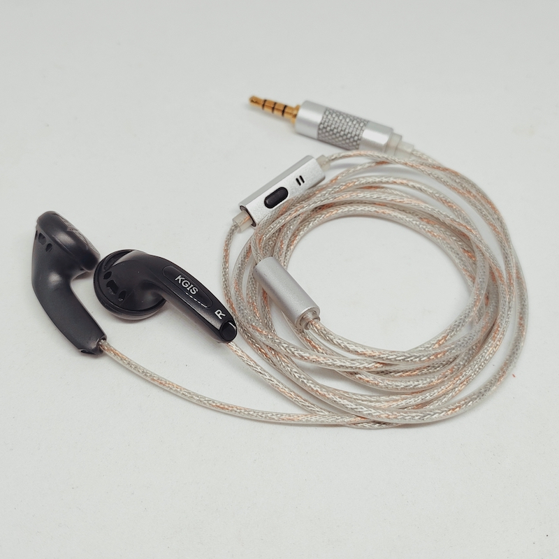 DIY Bass Headset Sennheiser MX500 With Mic V3 Superb Hifi Earphone