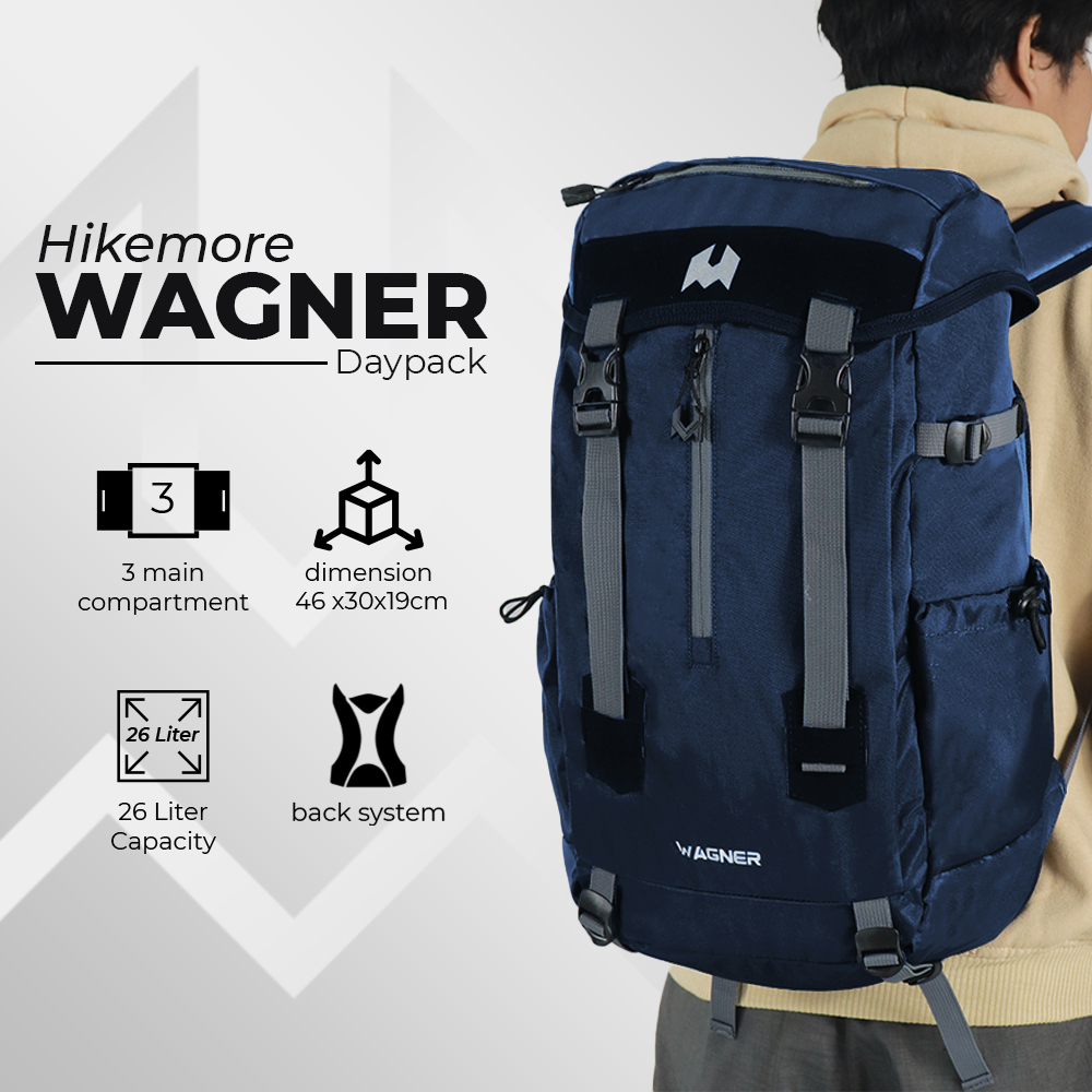 Tas Ransel Outdoor Hikemore Wagner Original Terbaru