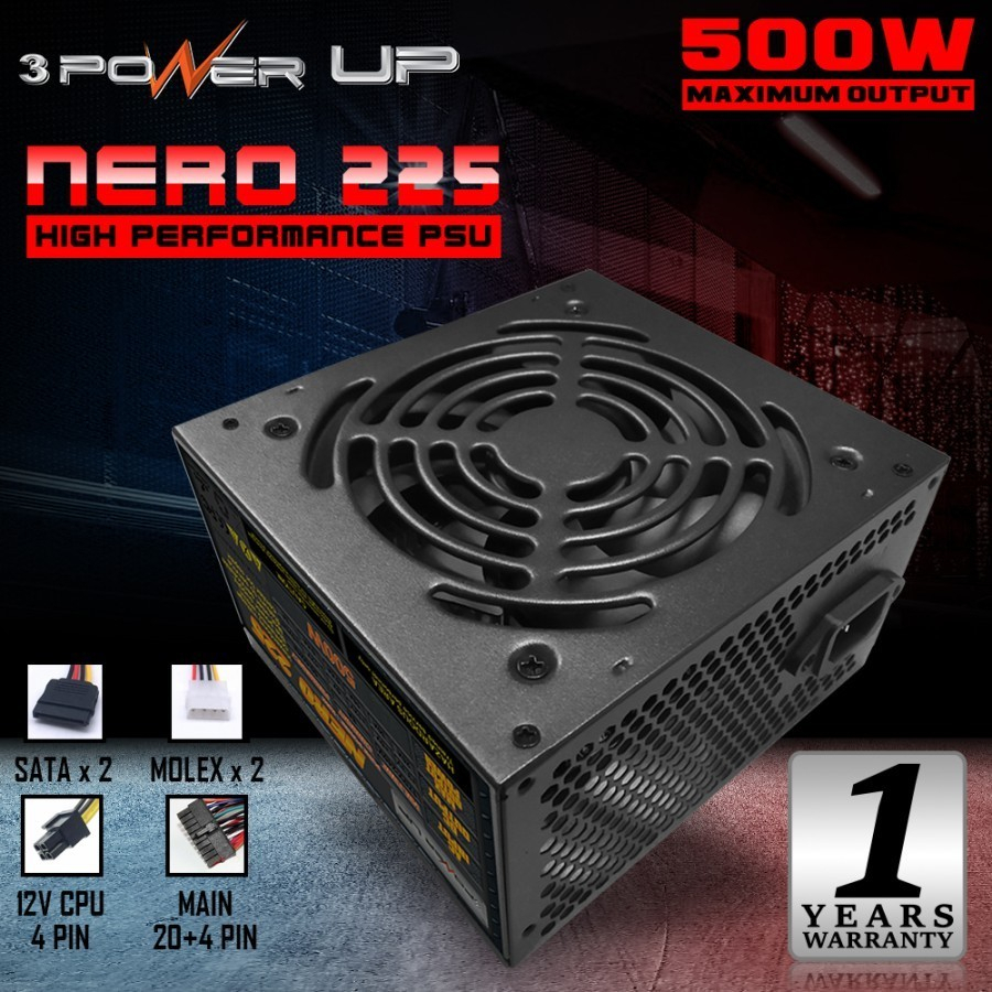 Power Up Nero 225W - Peak Power 500W