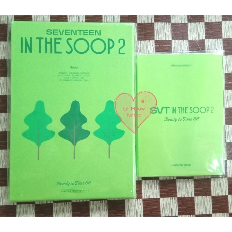 [READY STOCK] SEVENTEEN SVT IN THE SOOP 2 OFFICIAL MAKING PHOTO BOOK (Sealed) + Official POB Gift