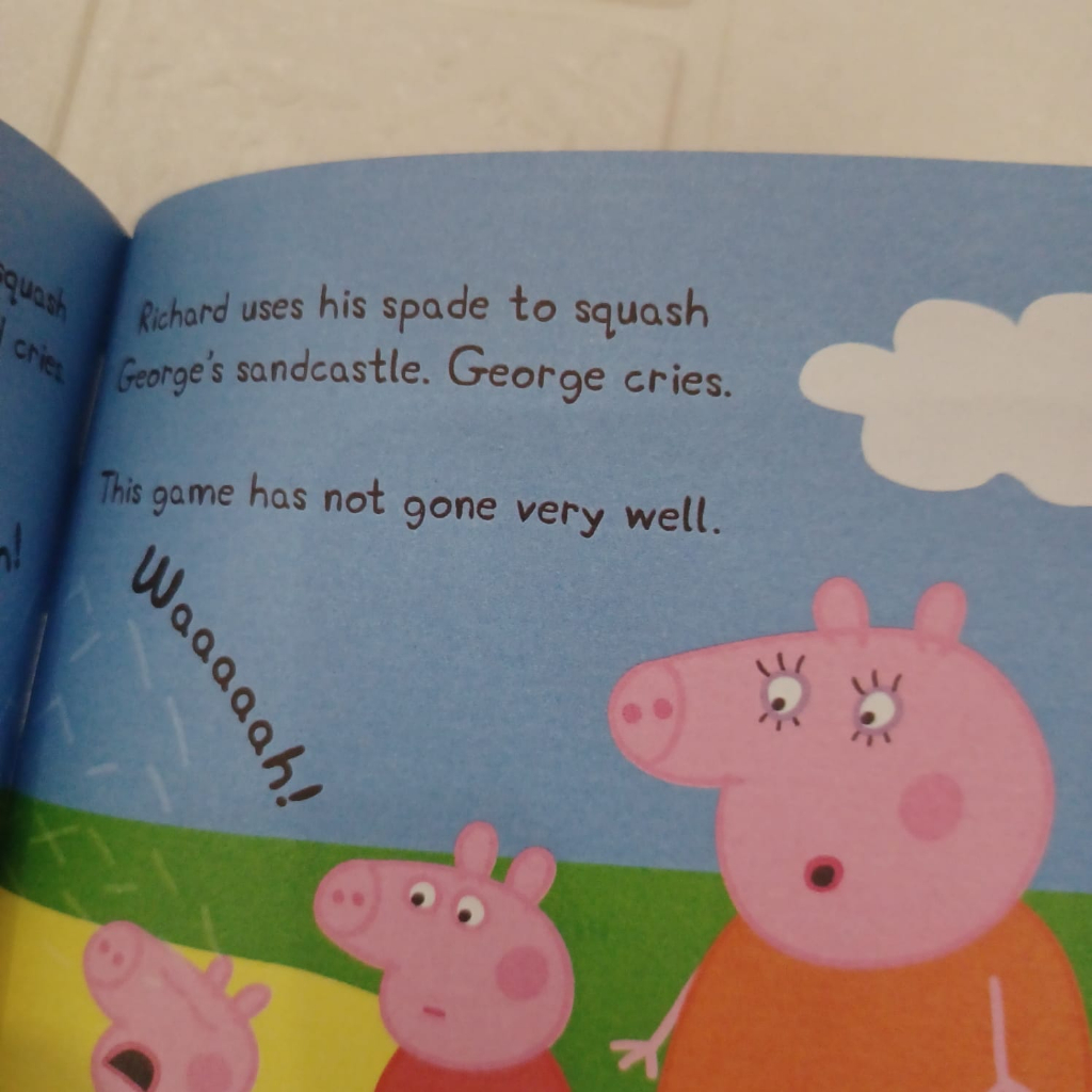 Buku Cerita GEORGE'S FRIEND Bahasa Inggris Ecer Book The Incredible Peppa Pig Collections Ultimate buku anak impor