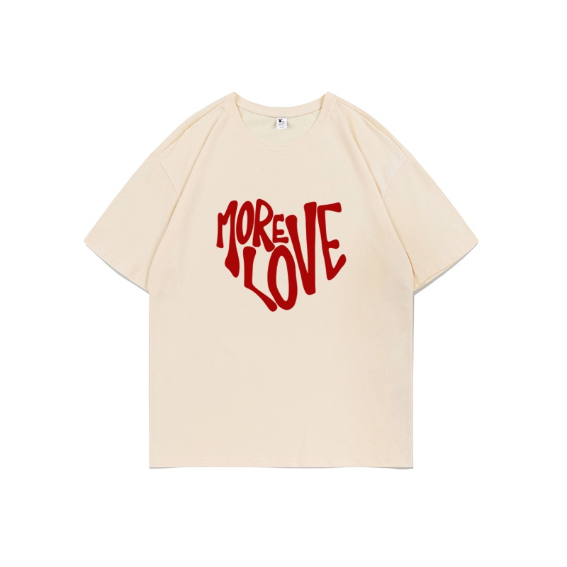 baju kaos wanita lengan pendek letter graffiti print t-shirt import baju kaos wanita korean style kaos cream