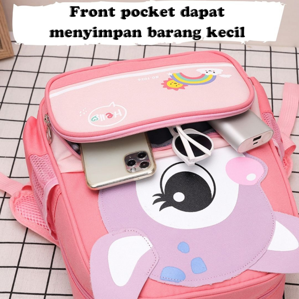 [MTOYS] Tas Ransel Anak Sekolah Paud dan TK Motif Karakter Keren dan Lucu Kualitas Import Premium -M0228