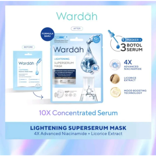 Wardah Super Serum Mask 20ml