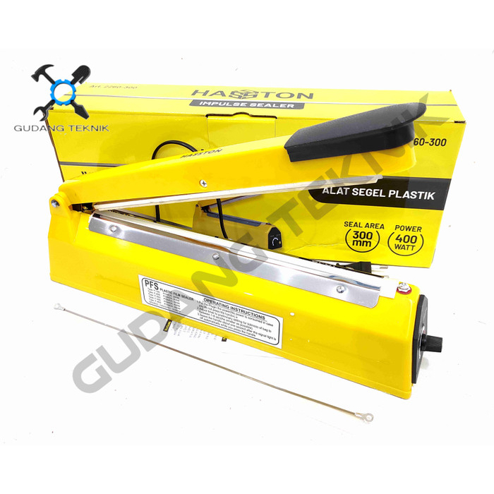 Impulse Hand Sealer Body PLASTIK 30cm 2260-300 HASSTON PROHEX / Alat Press Pres Seal Segel Plastik 300mm 30 cm 2260 300 HASSTON PROHEX