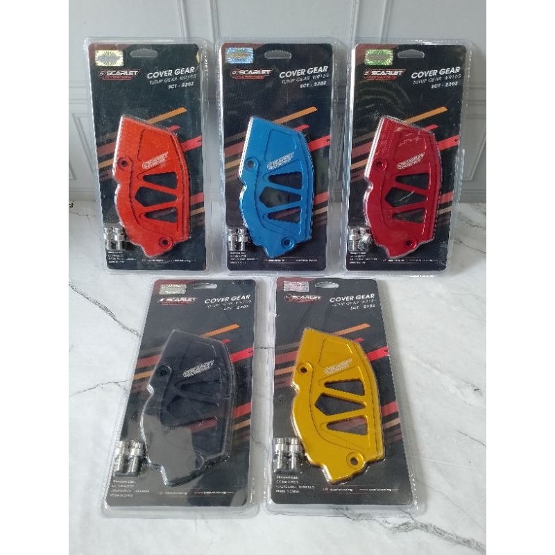 Cover Gear Depan WR 155 Tutup Gear Scarlet ( Ori ) Tutup Gear WR Cover Gear Depan