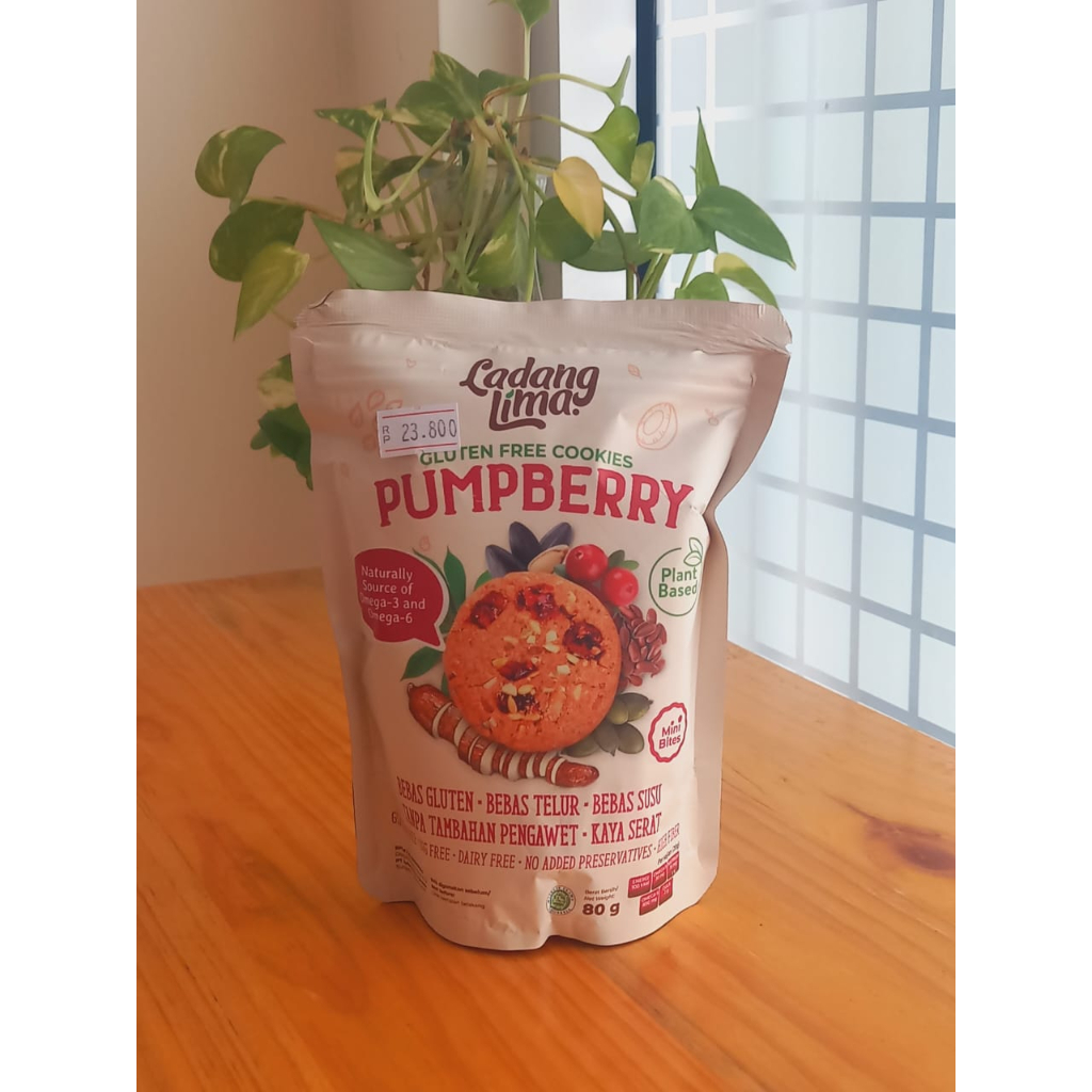 

Pumpberry Biskuit Sehat Ladang Lima 80gr Mini Bites *Solo*