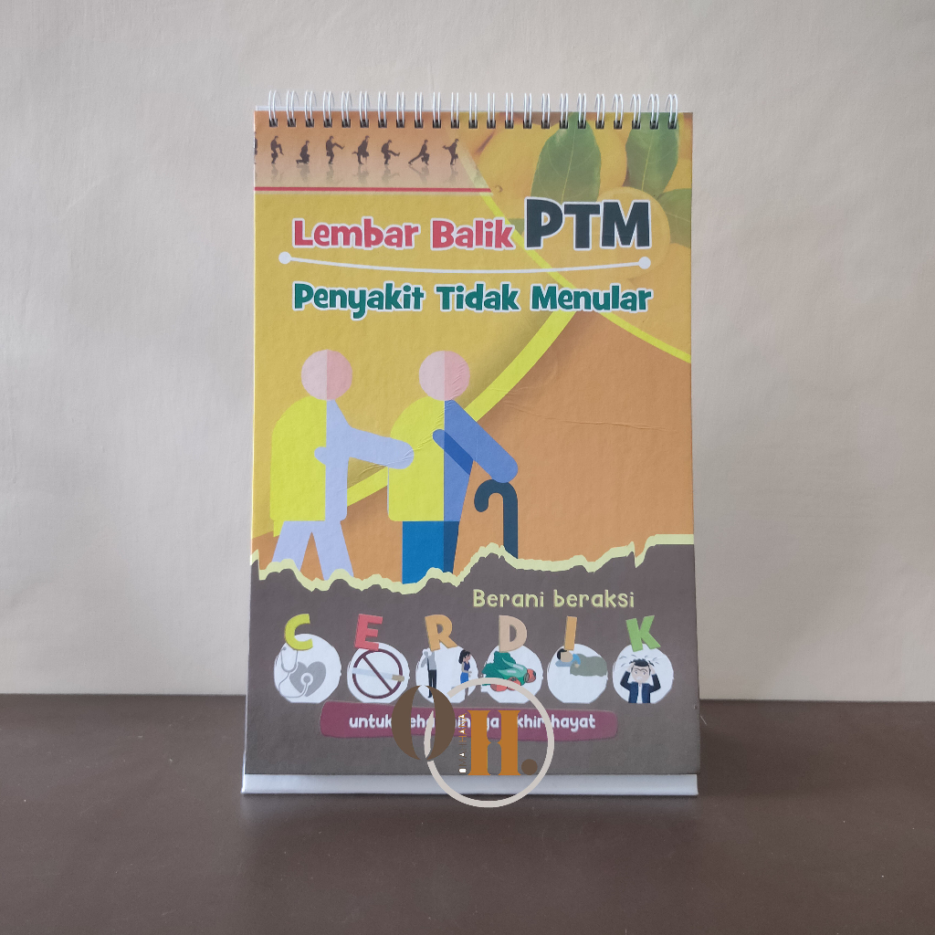 Lembar Balik Penyakit Tidak Menular- Lembar Balik PTM-Buku Kesehatan- Buku Lembar Balik Kesehatan