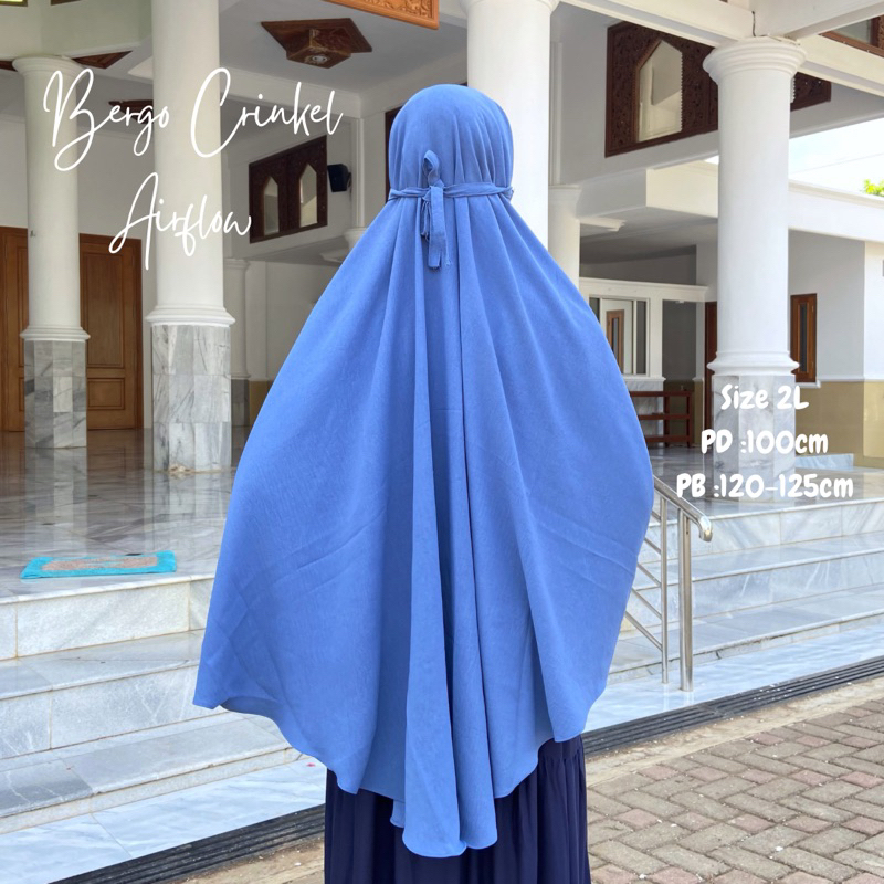 BERGO CRINCKLE AIRFLOW TALI NONPET SIZE 2L/XXL