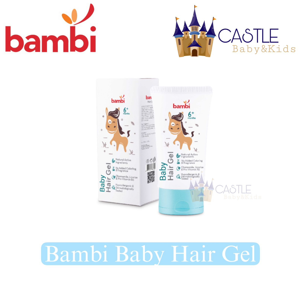 Bambi - Baby Hair Gel - Gel Rambut Bayi - Pomade Anak