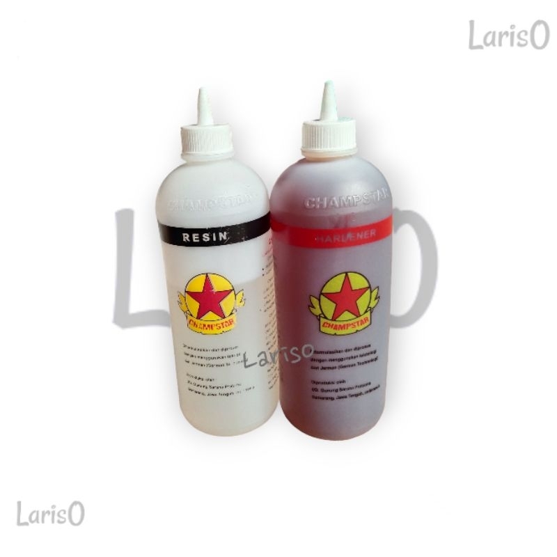 Lem Bintang Epoxy Champstar 1kg Full (Tutup Putih)