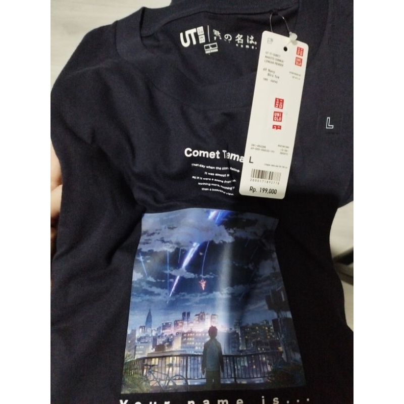 Makoto Shinkai Your Name Kimi No Nawa UT Uniqlo