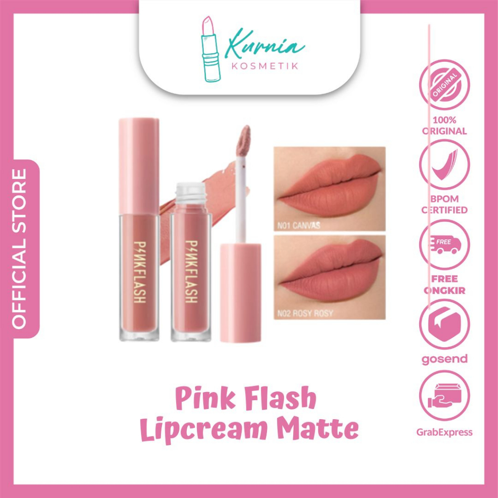 PINK FLASH LIPCREAM MATTE | PINKFLASH ALLDAY MATTE