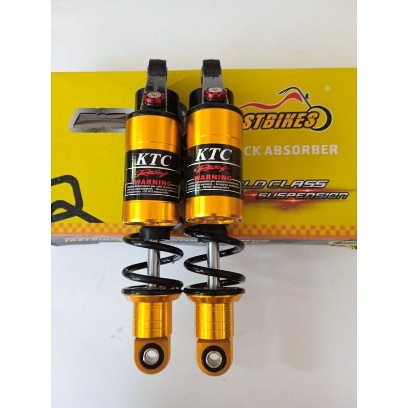 SHOCKBREAKER SHOCK MOTOR YAMAHA JUPITER VEGA ZR JUPITER Z1 FIZR 280MM KTC RACING WARNA HITAM TABUNG 