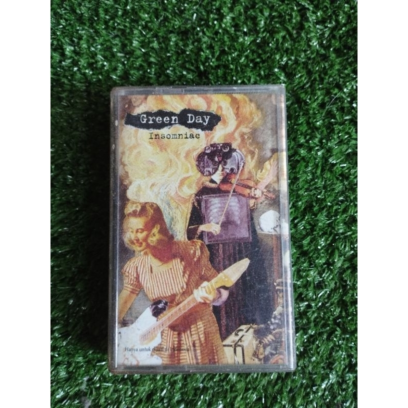 Kaset pita GREEN DAY (Insomniac) second original