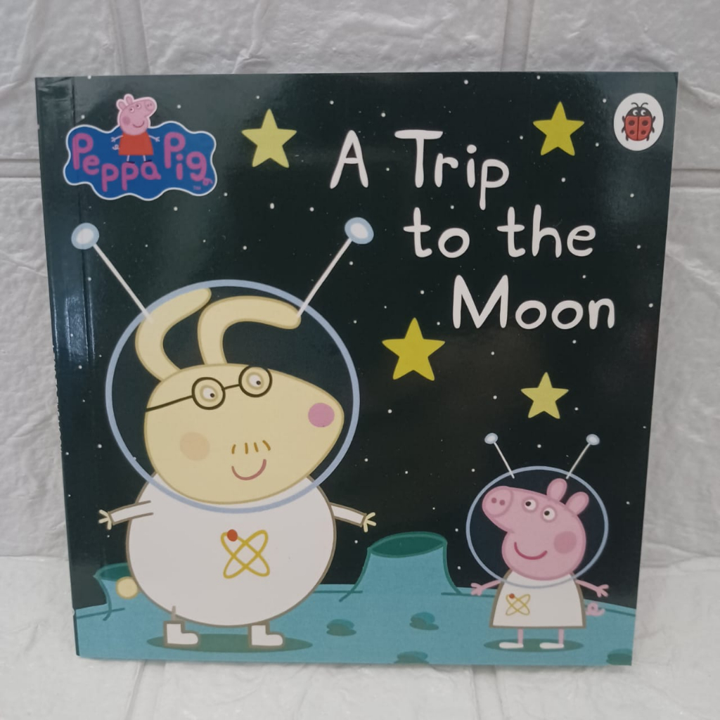 Buku Cerita A TRIP TO THE MOON Bahasa Inggris Ecer Book The Incredible Peppa Pig Collections Ultimate buku anak impor