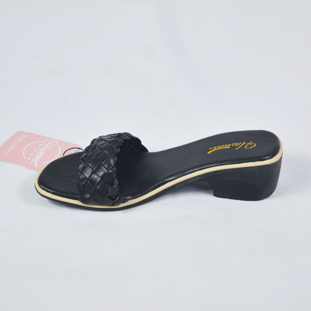 Sandal Slide Tali Wanita Sendal Heels Wanita Sandal Wanita Terbaru Kekinian Sandal Hak Tahu Sendal Heels Hak 3cm