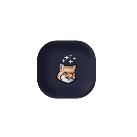 Maison Kitsune Case for Galaxy Buds2 Pro/Buds2/Buds Live