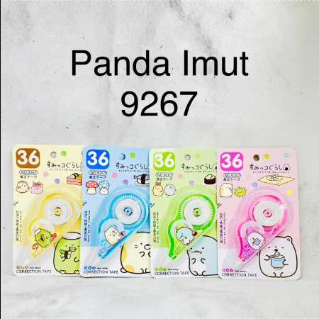 

Correction Tape 9267 Panda/ Tip-Ex Kertas Anak Fancy Lucu 36 Meter