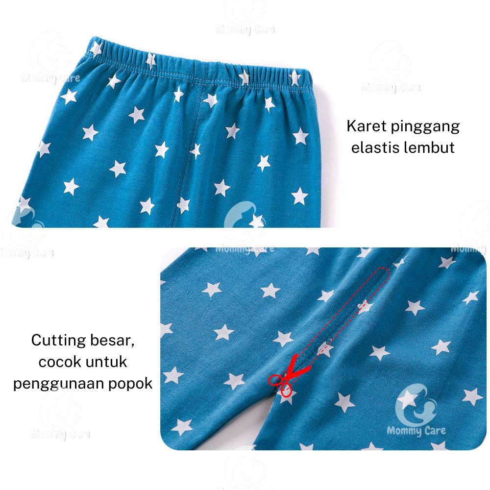 MOMMYCARE BAJU TIDUR ANAK SETELAN PIYAMA BAYI SET LENGAN PANJANG BAHAN LEMBUT PIYAMA #B170-#B175