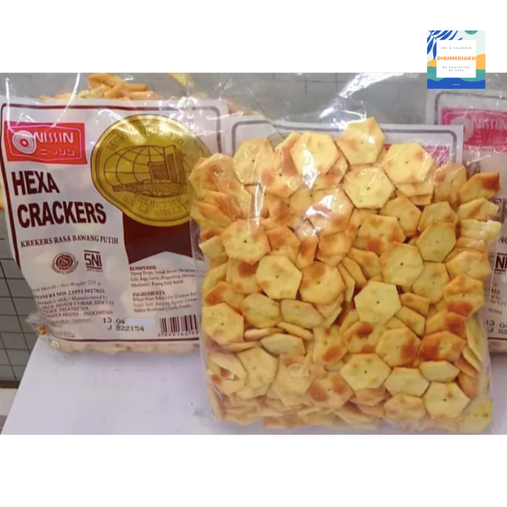 NISSIN HEXA CRACKERS 225 GR