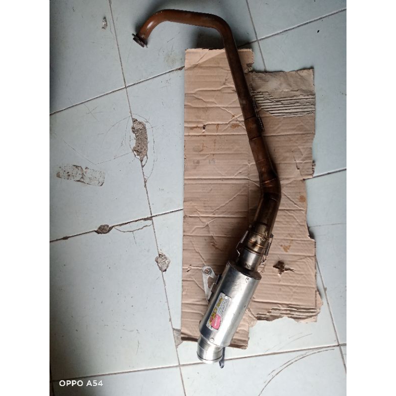 knalpot racing r15v3 merek CLD