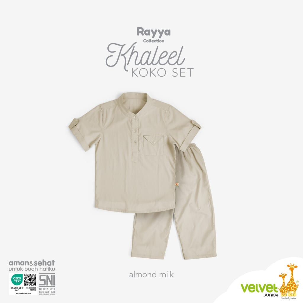 Velvet Junior Khaleel Koko Set Per 1 Pcs