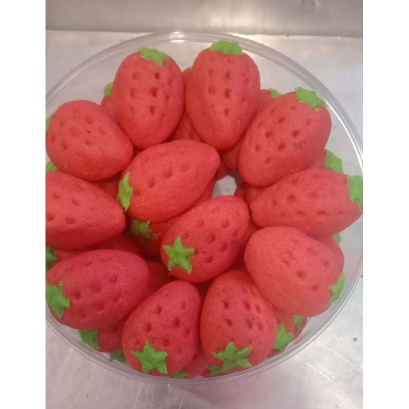 

nastar karakter strawberry toples 500 gram